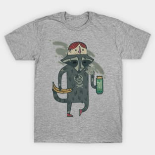 Raccoon wearing human "hat" T-Shirt